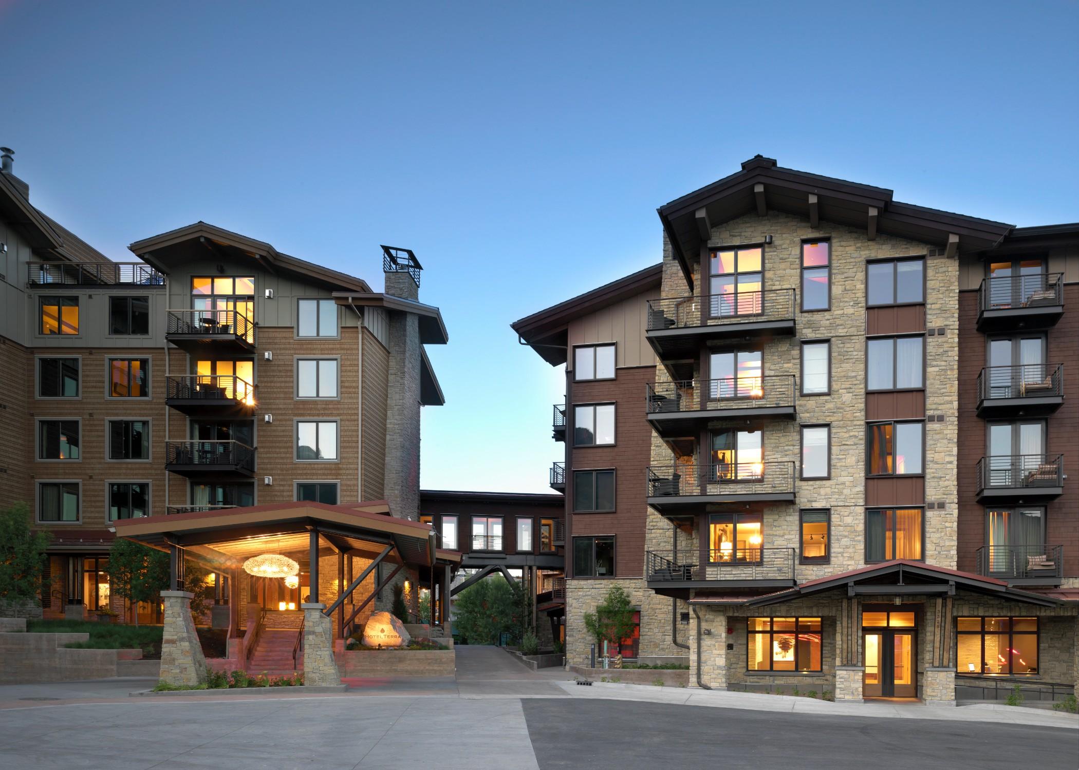 Hotel Terra Jackson Hole, A Noble House Resort Teton Village Exteriör bild