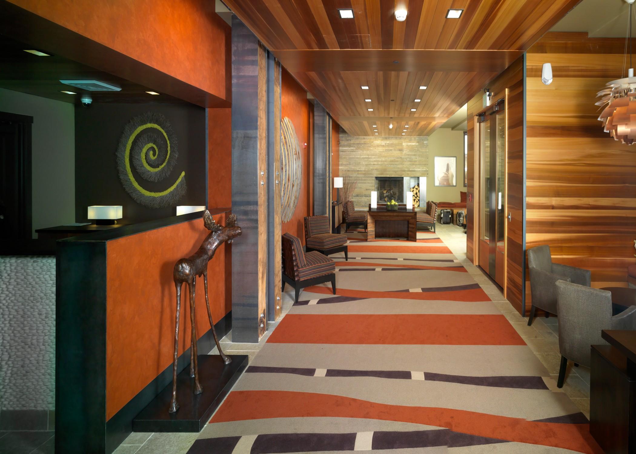 Hotel Terra Jackson Hole, A Noble House Resort Teton Village Inreriör bild