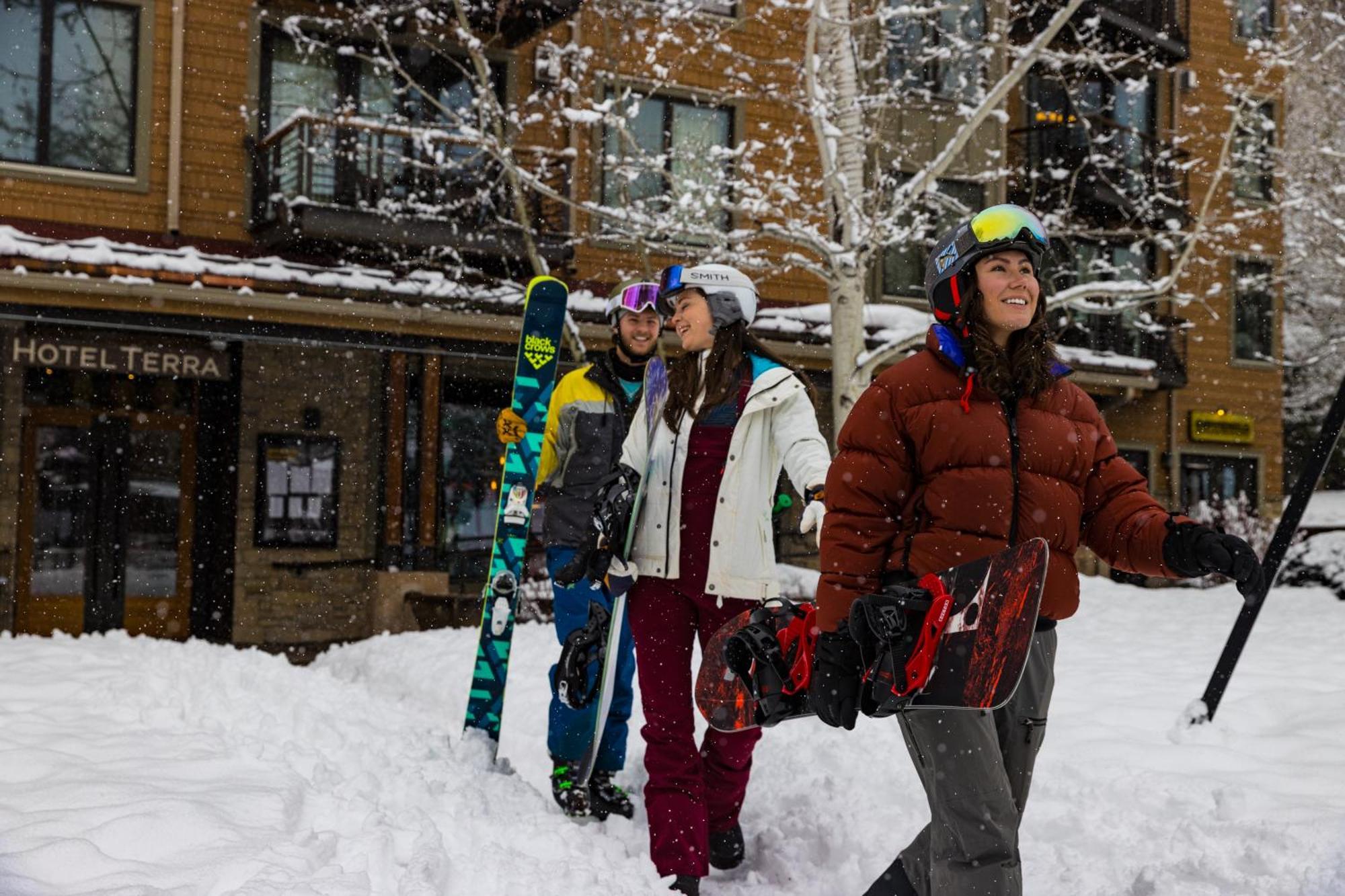 Hotel Terra Jackson Hole, A Noble House Resort Teton Village Exteriör bild