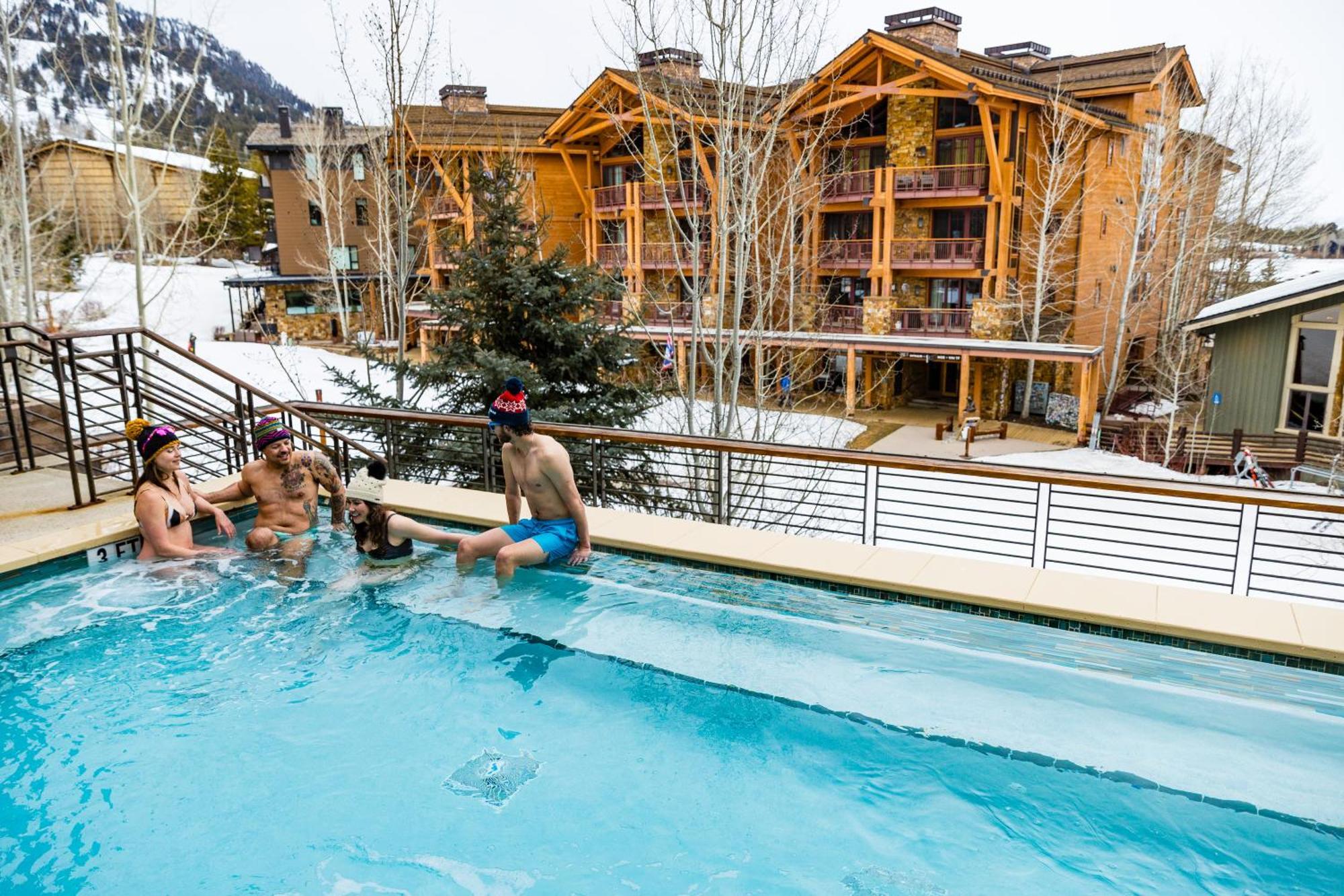 Hotel Terra Jackson Hole, A Noble House Resort Teton Village Exteriör bild